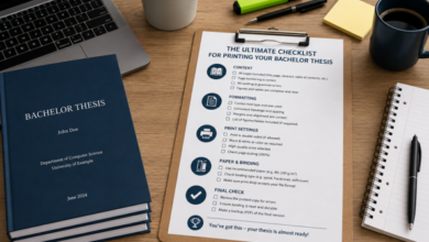 The Ultimate Checklist for Printing Your Bachelor Thesis